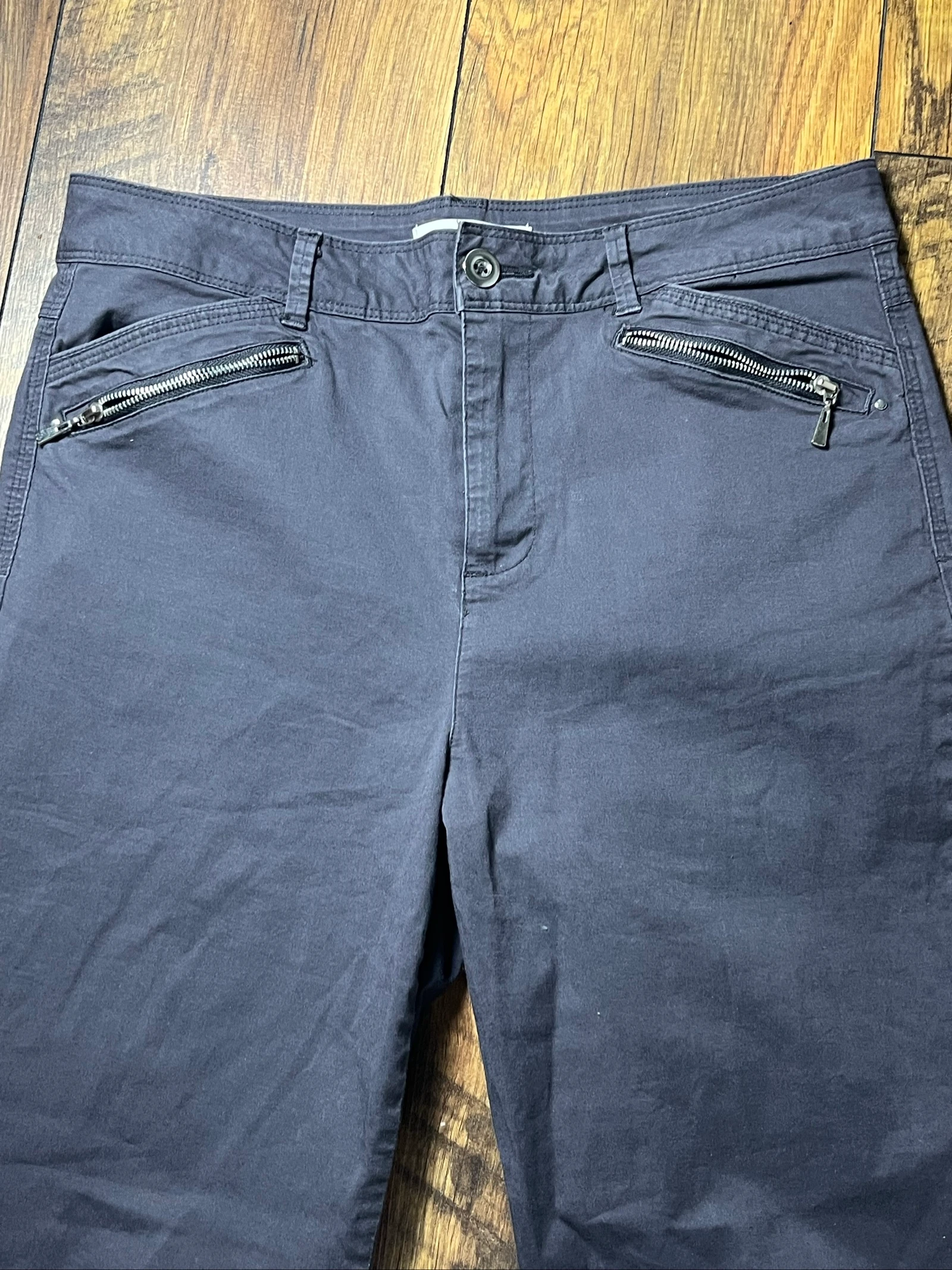 Lightweight Cotton Straight Cut Chino Pants - Armand Thiery - Size M - Very Good Condition – photo 4
